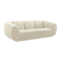 Tov Furniture Emmet 90" Cream Performance Velvet Sofa