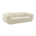 Tov Furniture Emmet 90" Cream Performance Velvet Sofa