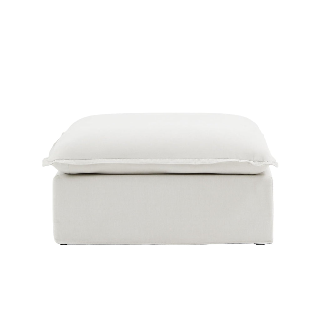 WJShome U-Shaped Sectional Couches for Living Room, Modern Modular Sectional Sofa with Storage Ottomans, Modern Comfy Sleeper Sofas for Home Family, Covers Removable & Washable, Beige