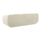 Tov Furniture Emmet 90" Cream Performance Velvet Sofa
