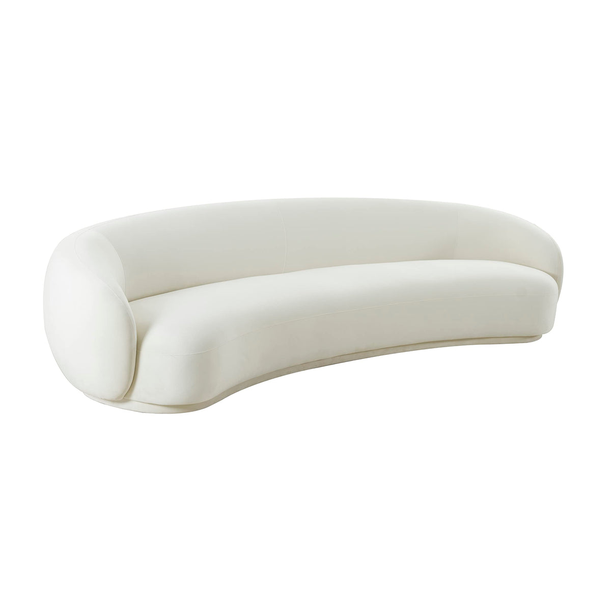 Tov Furniture Kendall 120 Inch Sofa (Cream)