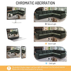 118" Sleeper Sofa Bed, Sectional Couches for Living Room/Apartment, Chenille L Shaped Couch with Pull Out Couch Bed, Convertible Sectional Sofa with Rolled Arm & Nailhead Trim, Green