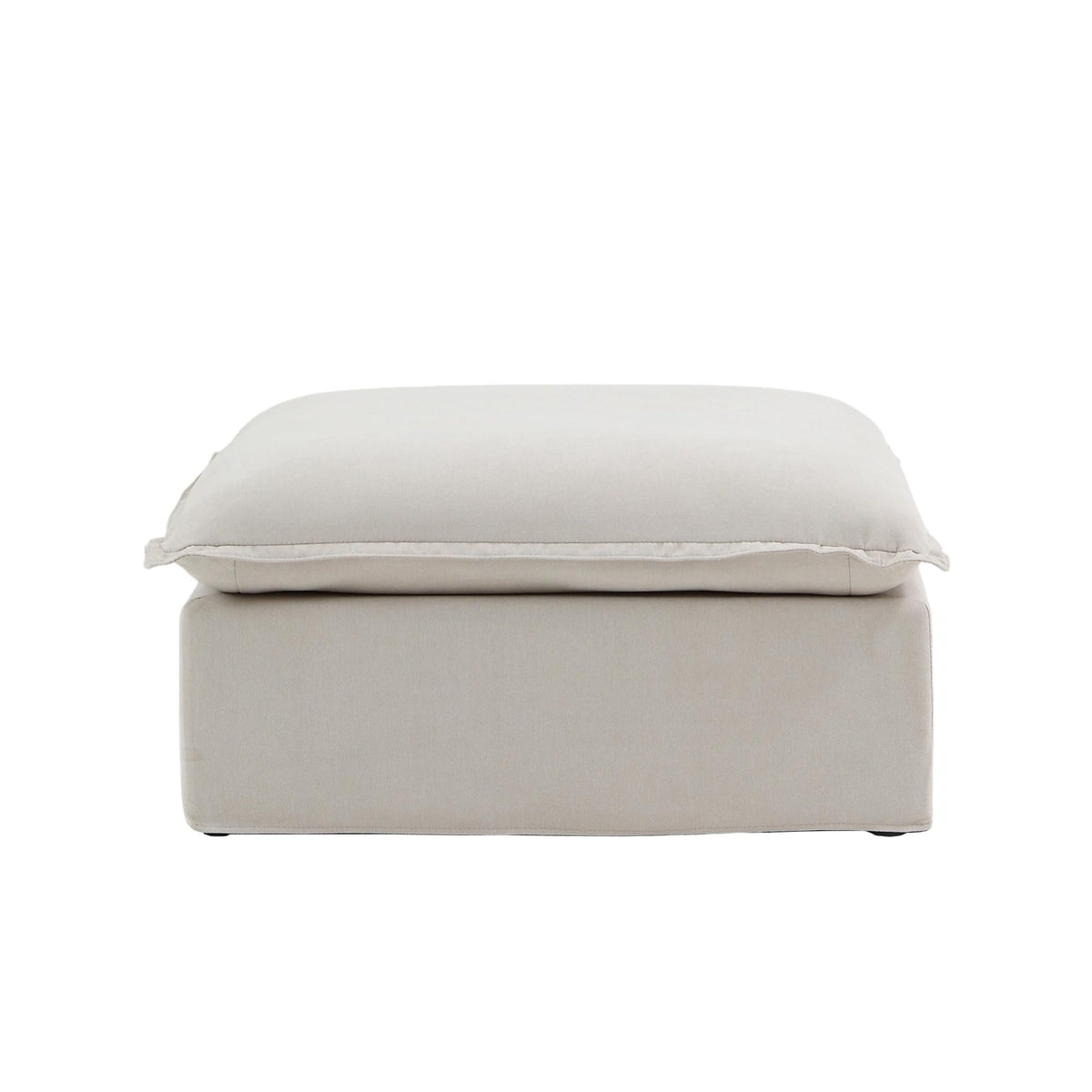 WJShome U-Shaped Sectional Couches for Living Room, Modern Modular Sectional Sofa with Storage Ottomans, Modern Comfy Sleeper Sofas for Home Family, Covers Removable & Washable, Beige