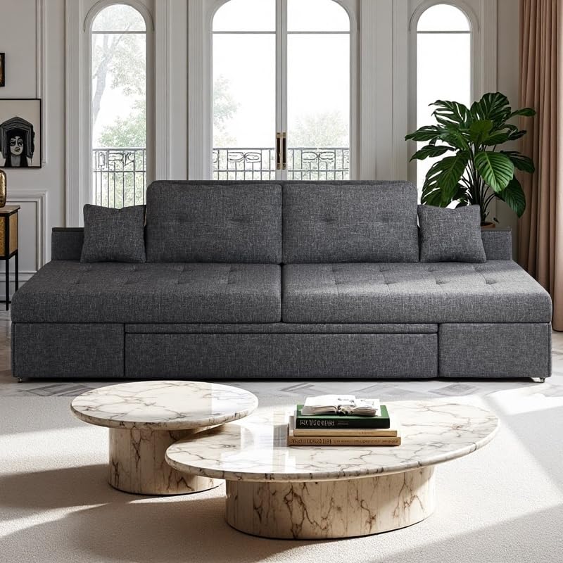 YITAHOME Queen Size Sleeper Sofa 62 20260918QWE62