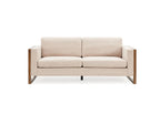 79" Modern Sofa with Solid Wood Legs,3-Seater,Living Rooms,Bedrooms,Apartm