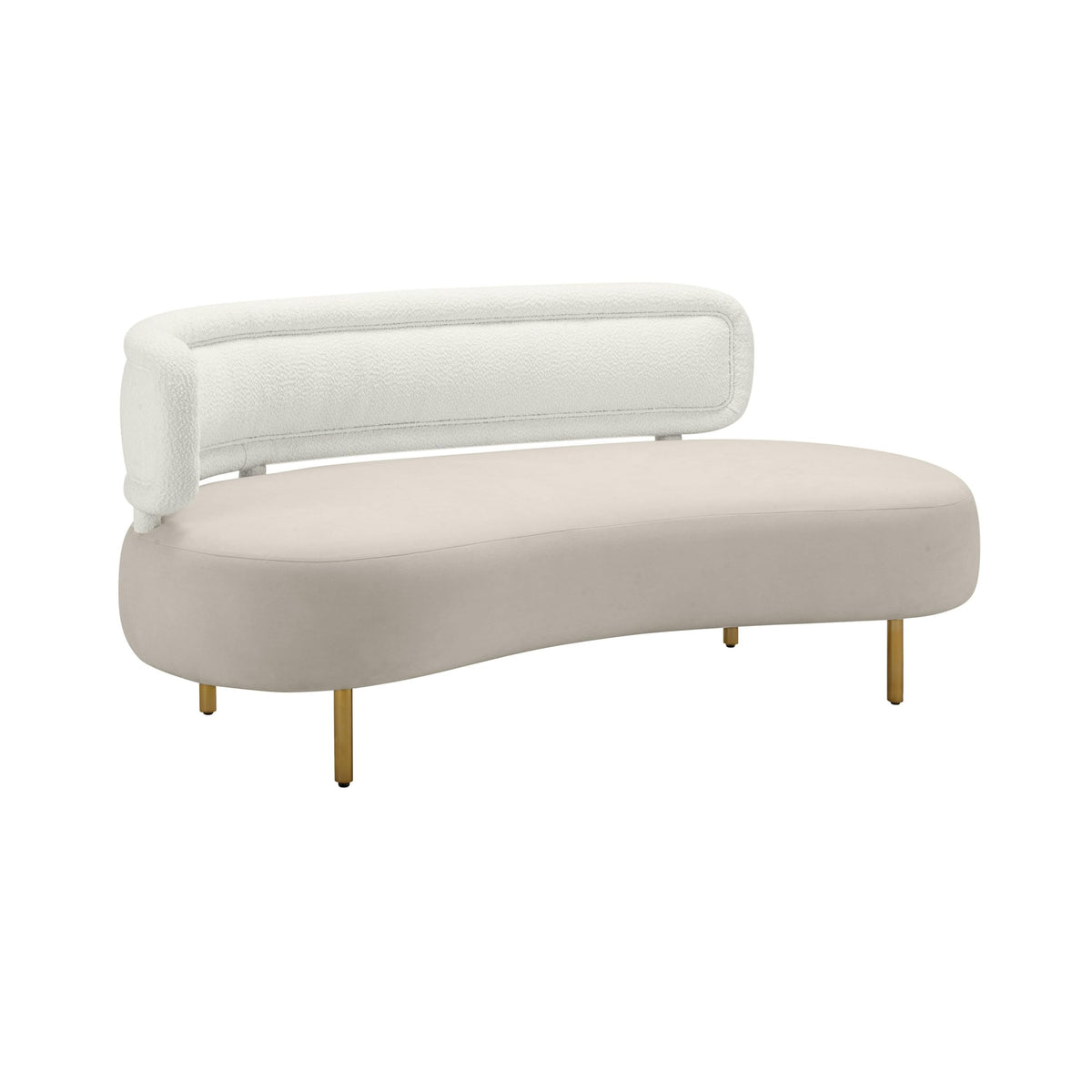 Tov Furniture Tischa Mint Green Velvet Sofa