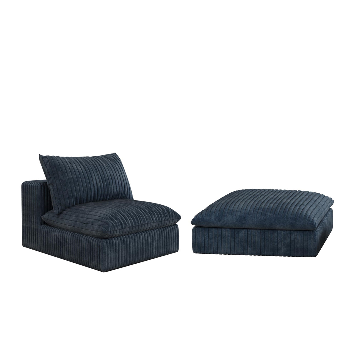 Y137 1S+OTTOM Blue Sofa FS747