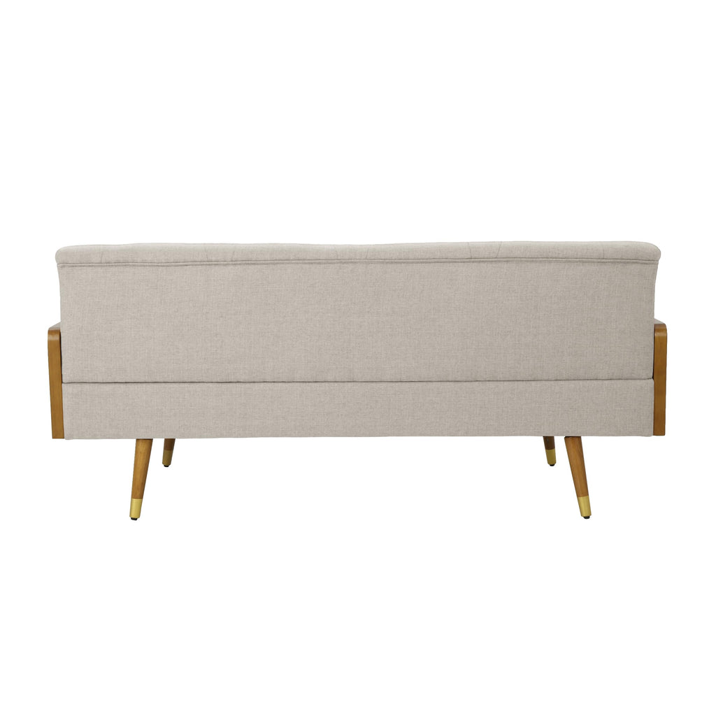 Tufted Fabric Sofa