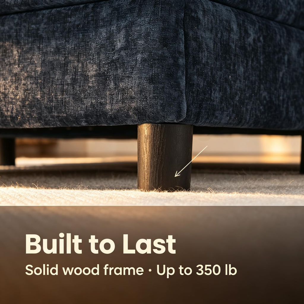 108" L Shaped Modular Sectional Cloud Couch