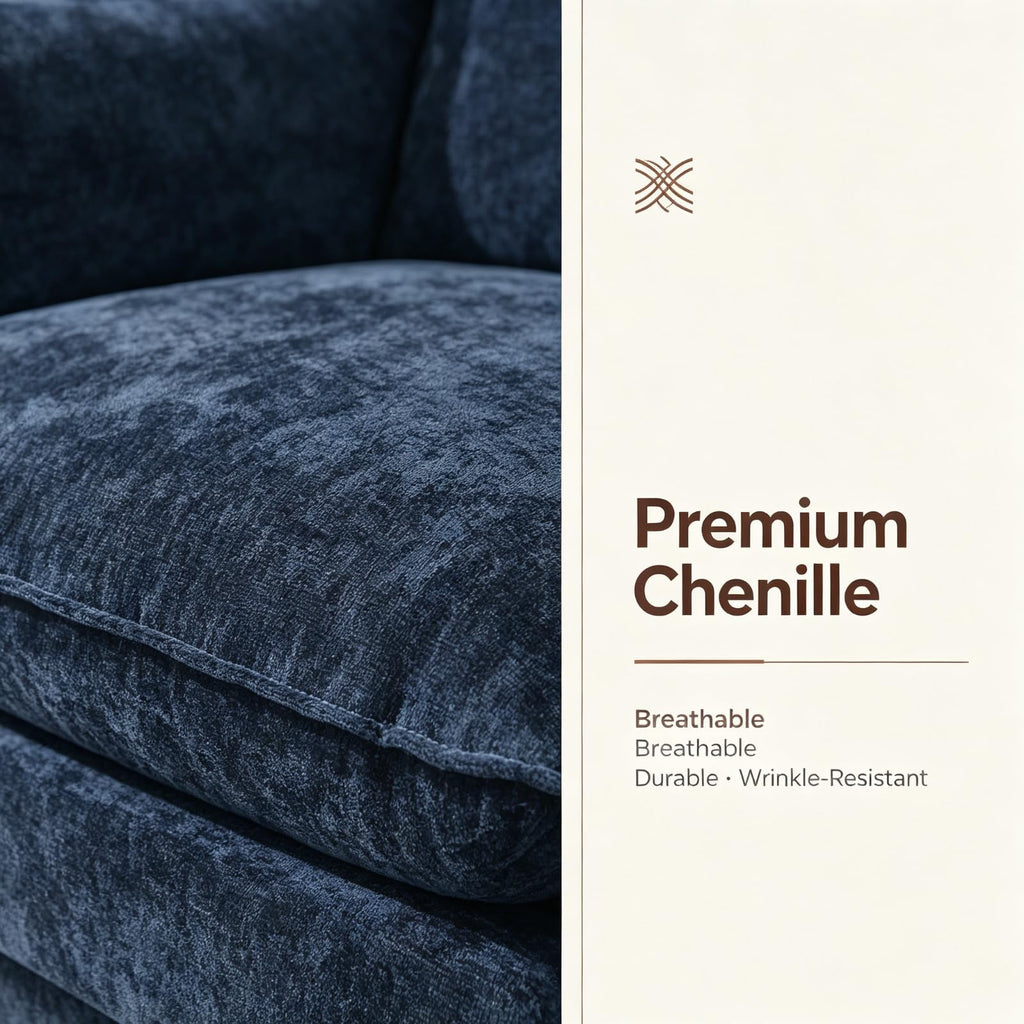 108" L Shaped Modular Sectional Cloud Couch