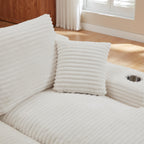 120" U Shaped Sectional Couches, Modular Sofas with Chaise
