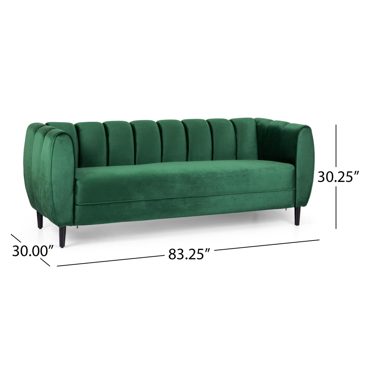 Velvet 3 Seater Sofa