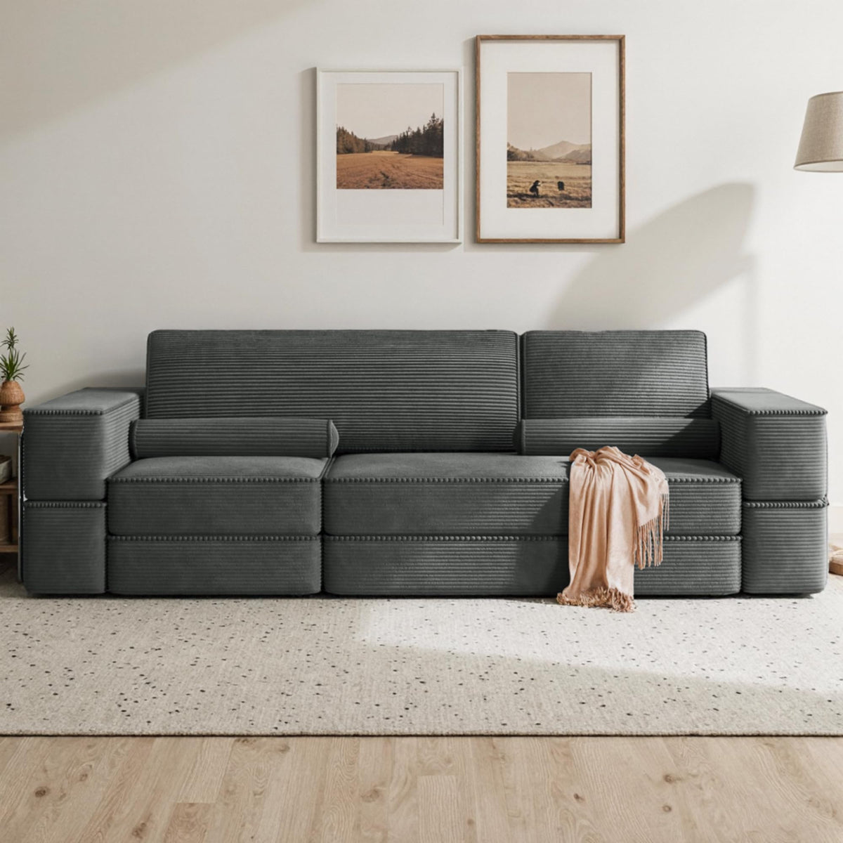YITAHOME 103" Convertible Sofa 65 20260918QWE65