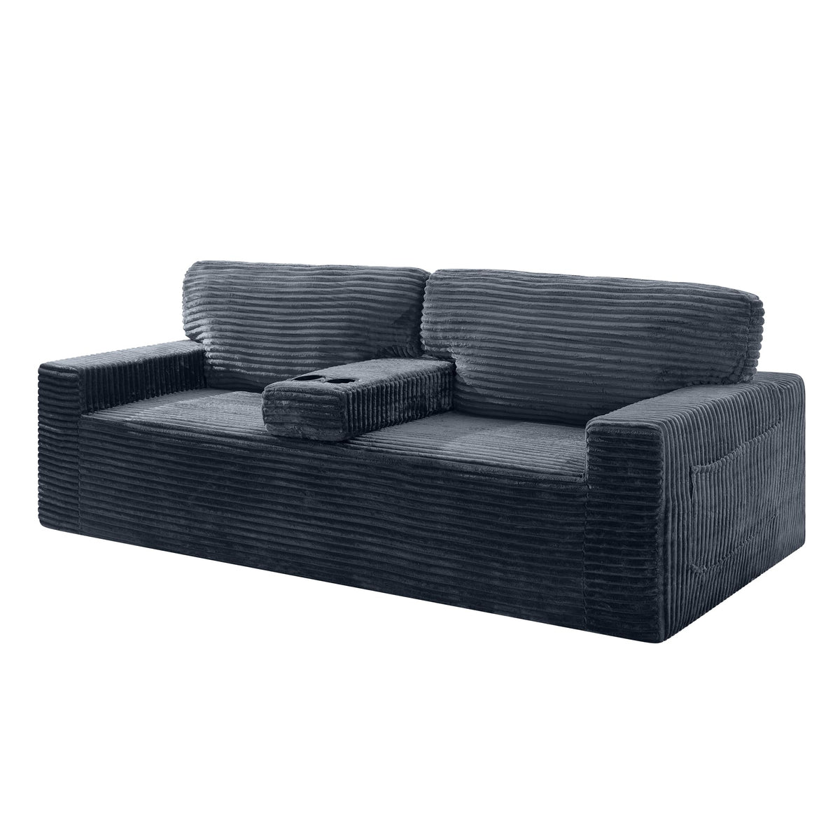 Versatile Camel Sofa for Living Room, Comfortable Modern Design, Couch