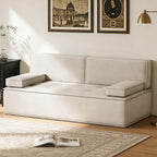 79" Modular Convertible Sofa Bed for Living Room Apartment