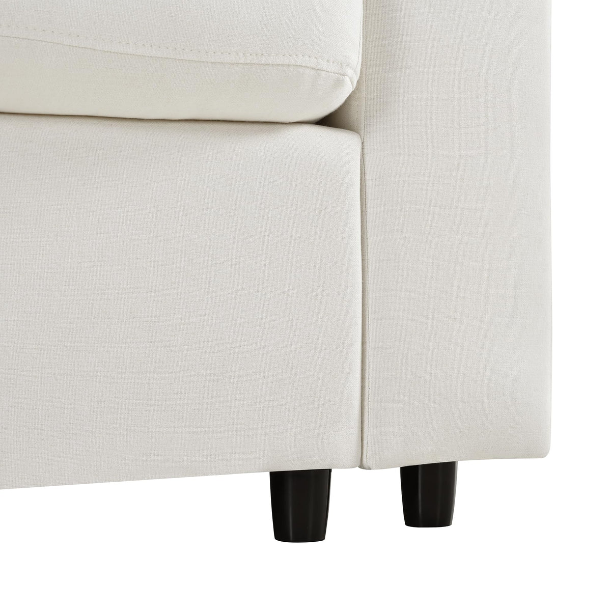 128" U-Shaped Modular Sectional Sofa, Modern Cloud Couch with Solid Wood Frame, Oversized Chenille Fabric Sleeper Sofa Couches with 2 Ottoman Chaise & Washable Covers