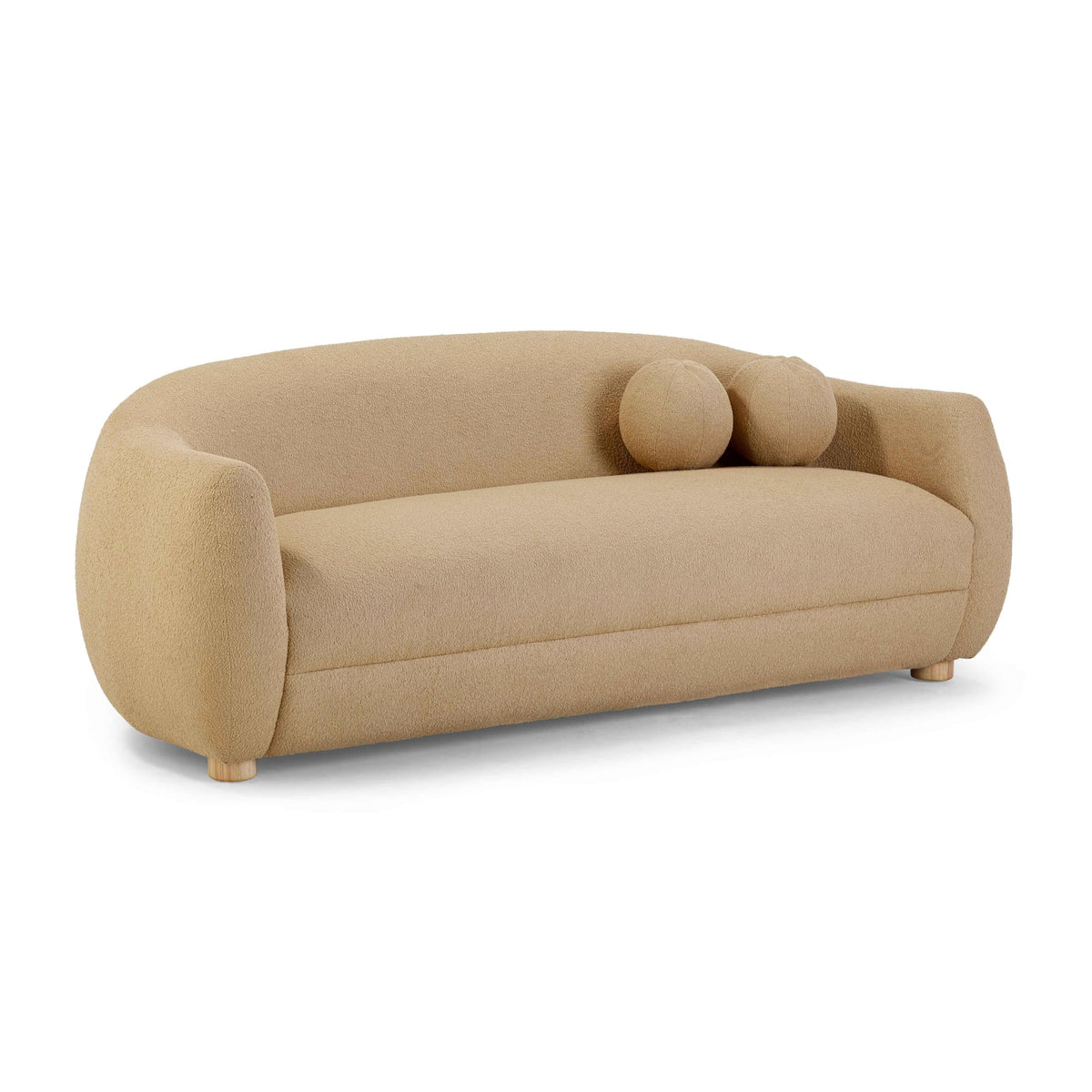 Tov Furniture Judy Honey Boucle Sofa