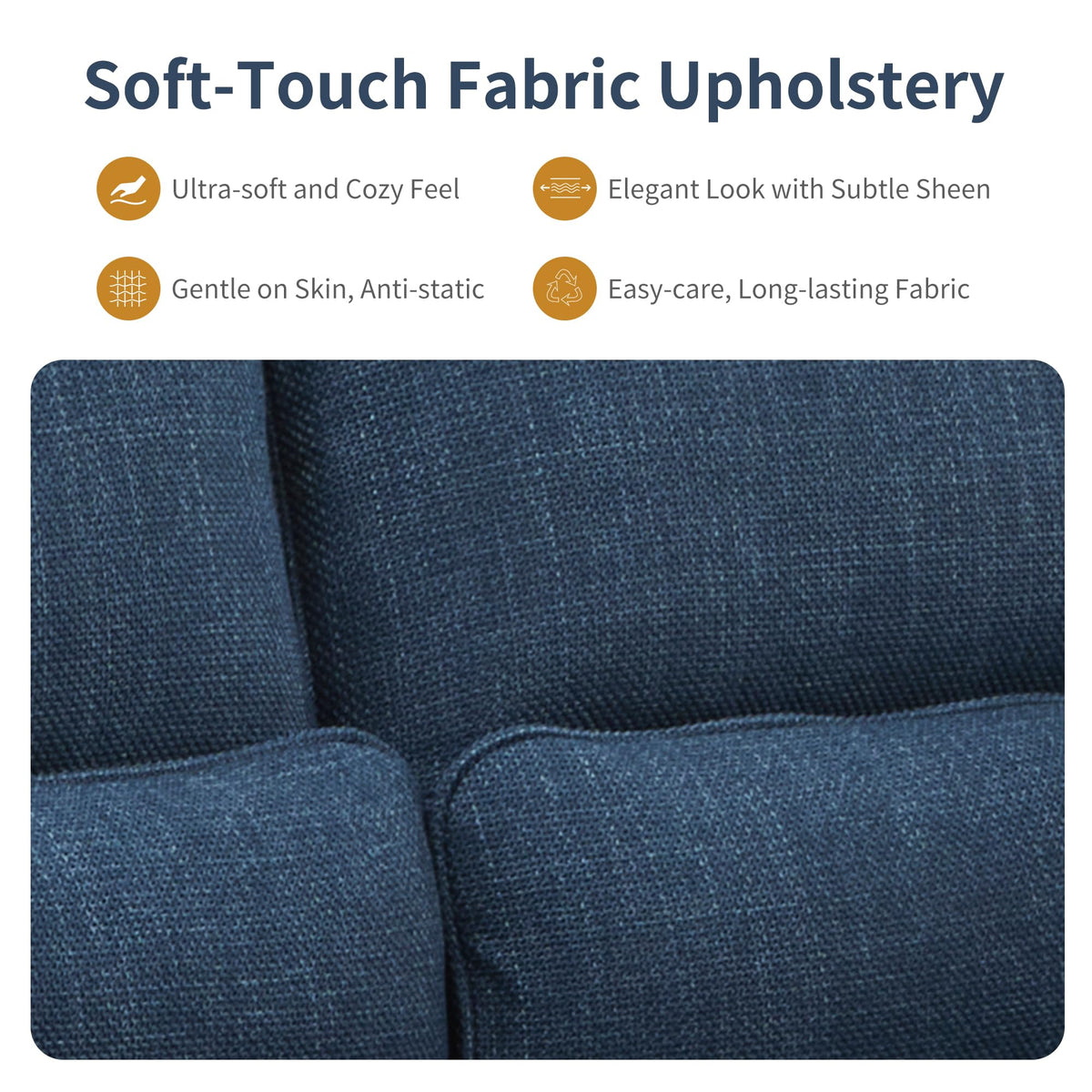 104.7" Sleeper Sofa Bed with Pull Out Bed, U-Shaped Sectional Couch with Storage Chaise, USB & Type-C Charging Ports, Cup Holders, Convertible Sofa for Living Room Apartment (Blue-4-seat, 104.7")