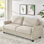 Zinus Josh Sofa Couch/Easy, Tool-Free Assembly, Beige