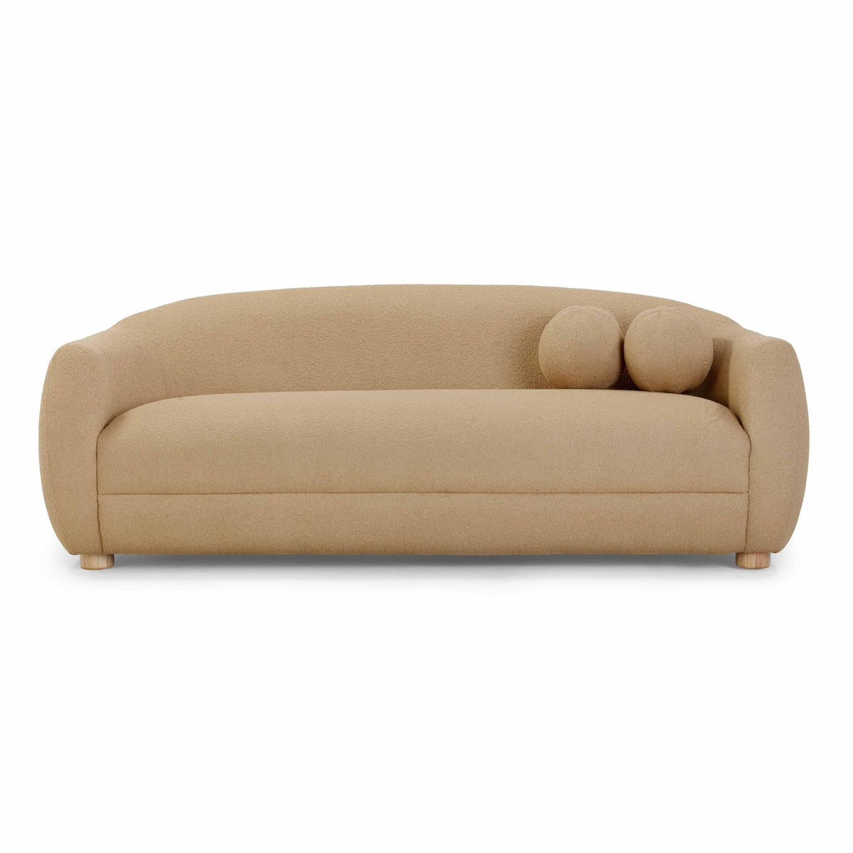 Tov Furniture Judy Honey Boucle Sofa