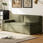 79" Modular Convertible Sofa Bed for Living Room Apartment