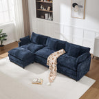 108" L Shaped Modular Sectional Cloud Couch