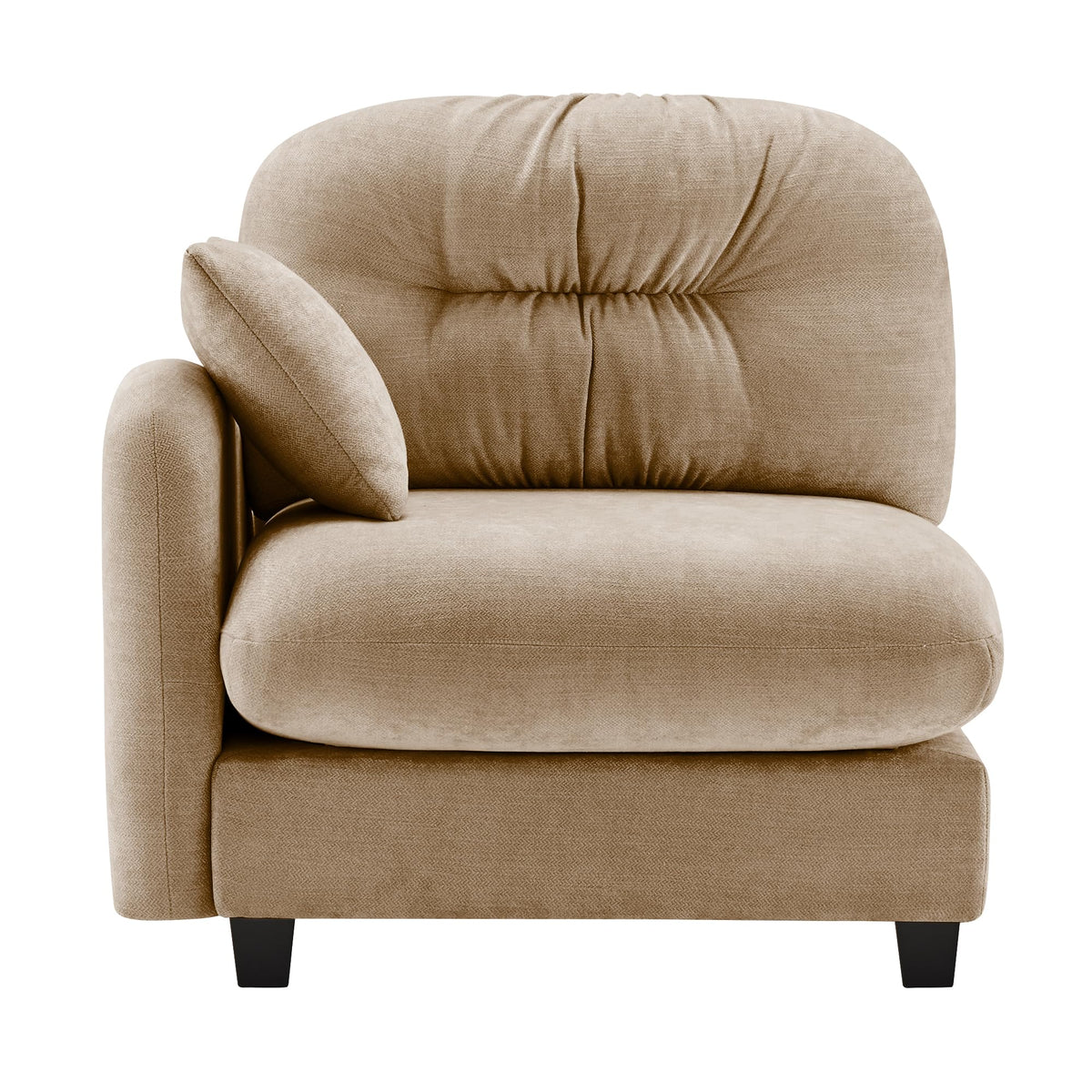 Versatile Camel Sofa for Living Room, Comfortable Modern Design, Couch
