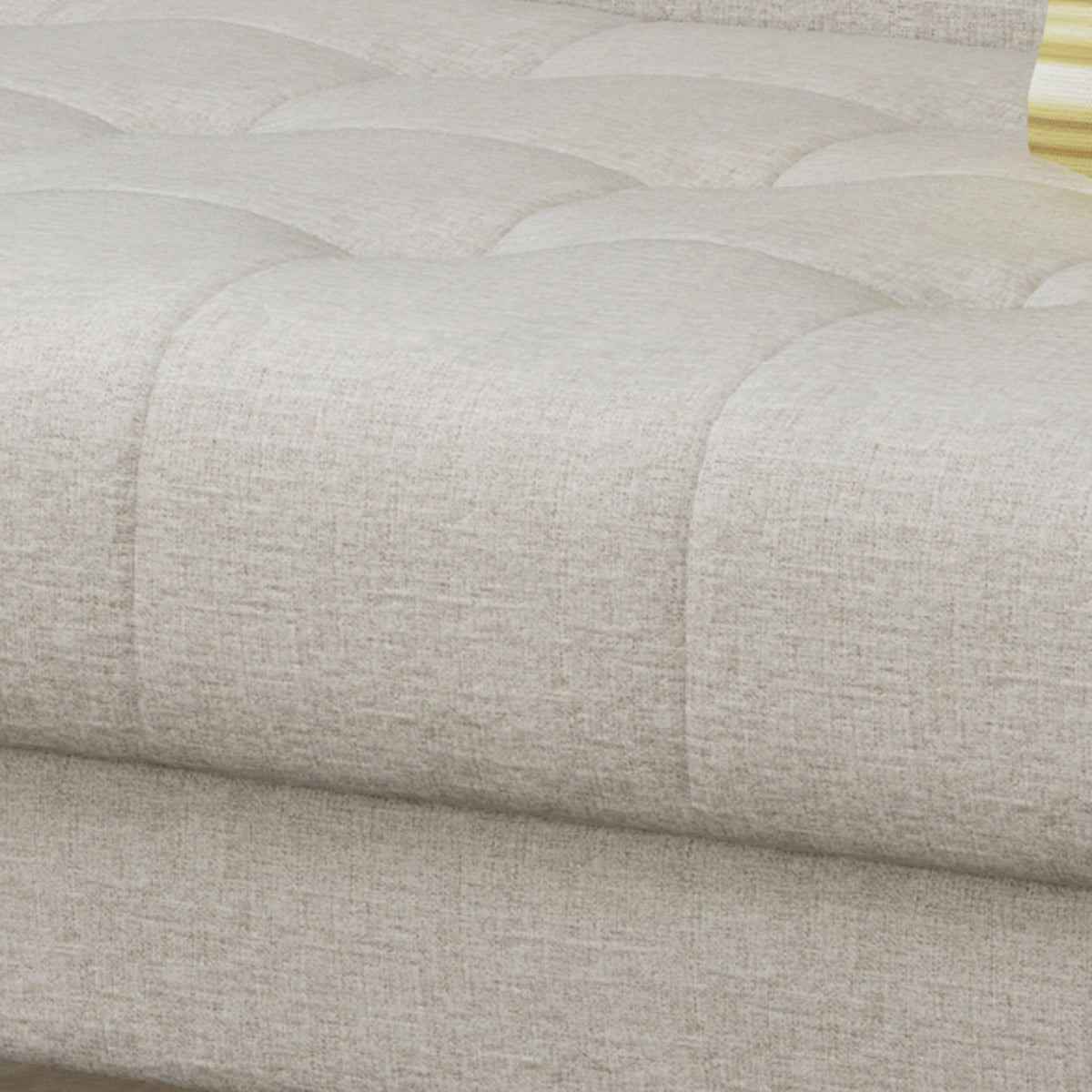 Tufted Fabric Sofa