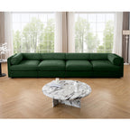 109'' Modular Sectional Sofa, Oversized 4 Seat L Shaped Couch with Storage Ottoman, Extra Deep Seat, Modern Comfy Convertible Chenille Sofa with Chaise, Lounge Couches for Living Room, Camel