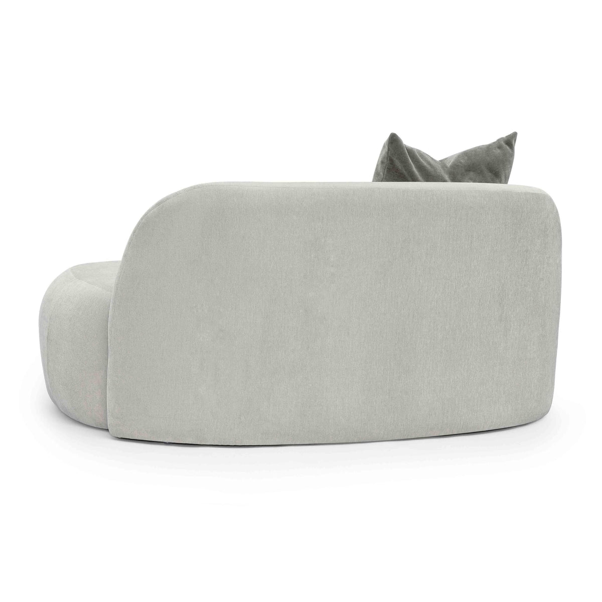 Tov Furniture Carraway Upcycled Chenille Loveseat (Grey)