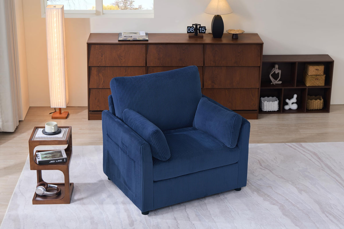 Velvet Chesterfield Sofa Set, 3-Seater and Loveseat