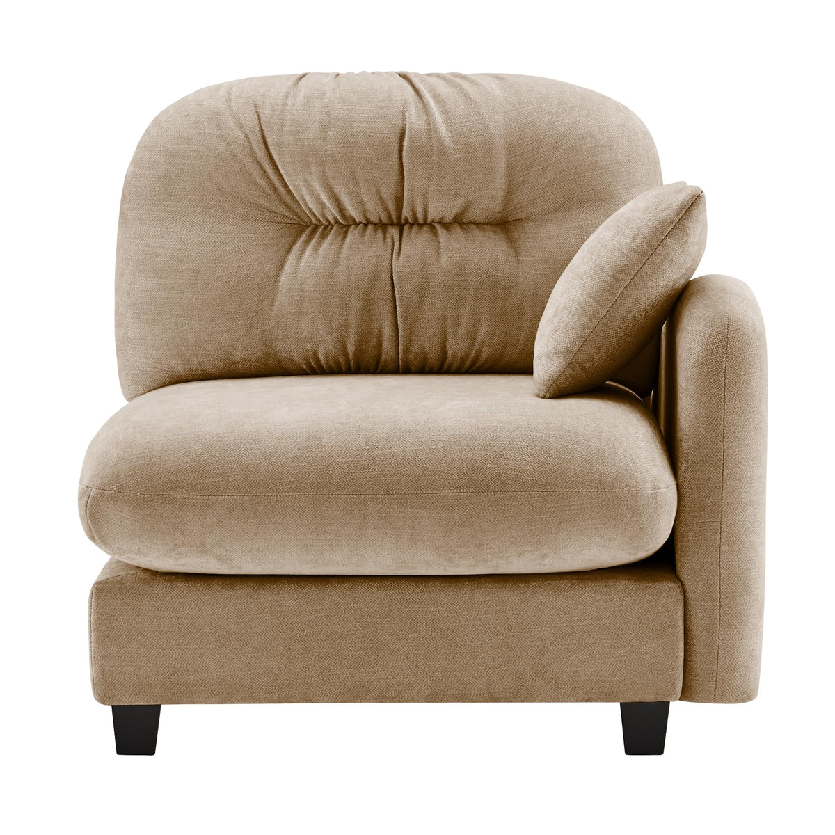 Versatile Camel Sofa for Living Room, Comfortable Modern Design, Couch