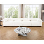 109'' Modular Sectional Sofa, Oversized 4 Seat L Shaped Couch with Storage Ottoman, Extra Deep Seat, Modern Comfy Convertible Chenille Sofa with Chaise, Lounge Couches for Living Room, Camel