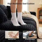 108-inch high-Resilience Boneless Sponge Sofa with 30 Density, Double-Layer
