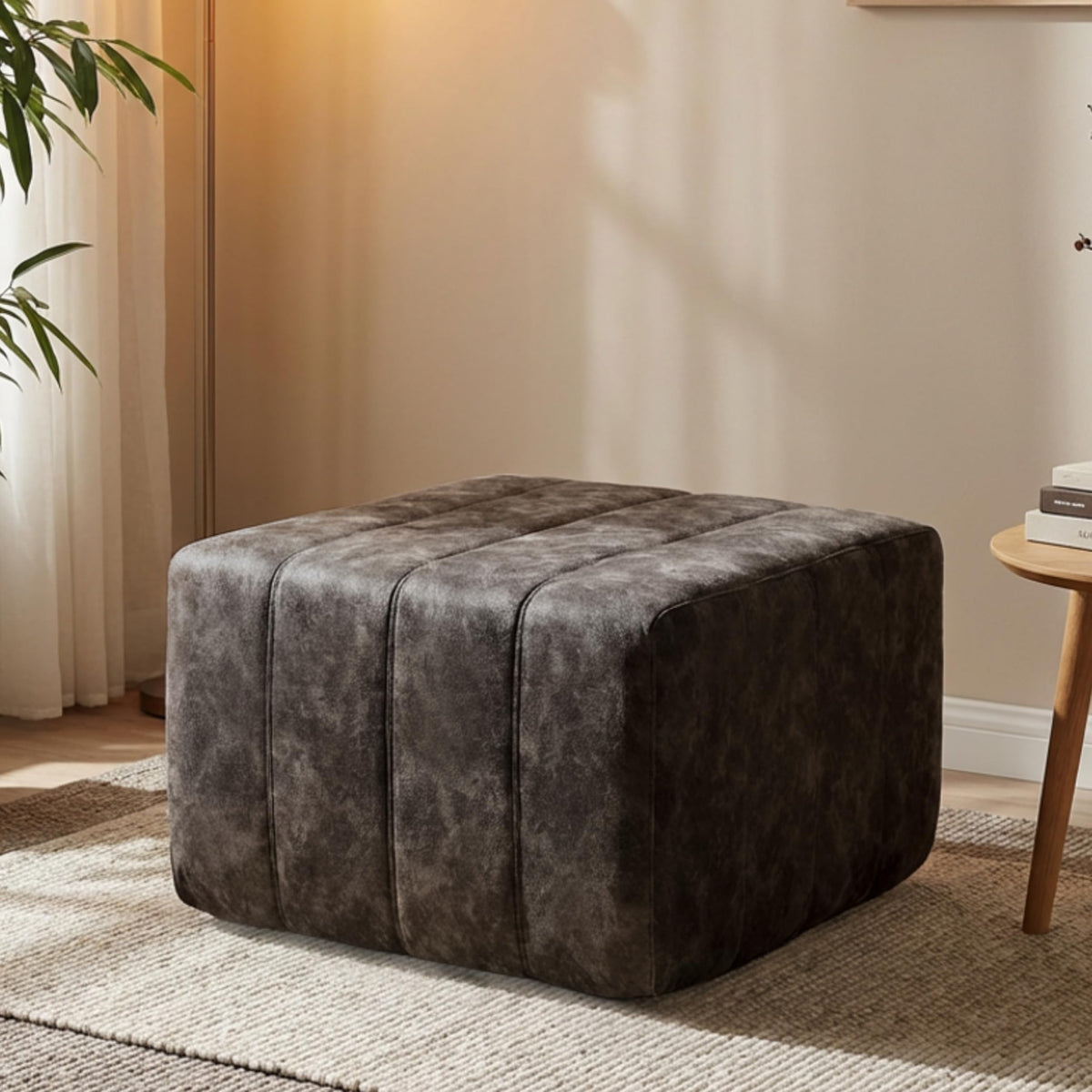 · REDEARTH · Boneless L Shaped Sectional Sofa in a Box, 5 Seater - Oyster
