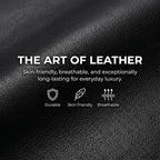 Leather L-Shaped Couch Set, 97.5"L x 69.5"W Sectional Sofas Black