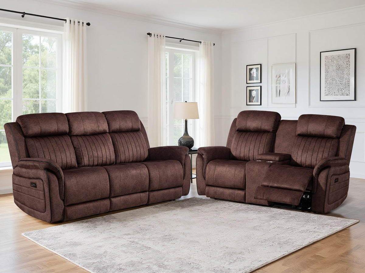 Zero Gravity Power Reclining Loveseat Sofa with Adjustable Headrests, Power Loveseat Recliner with Console, Electric 2-Seater Recliner Couch with Charging Port for Living Room (Velvet, Blue)