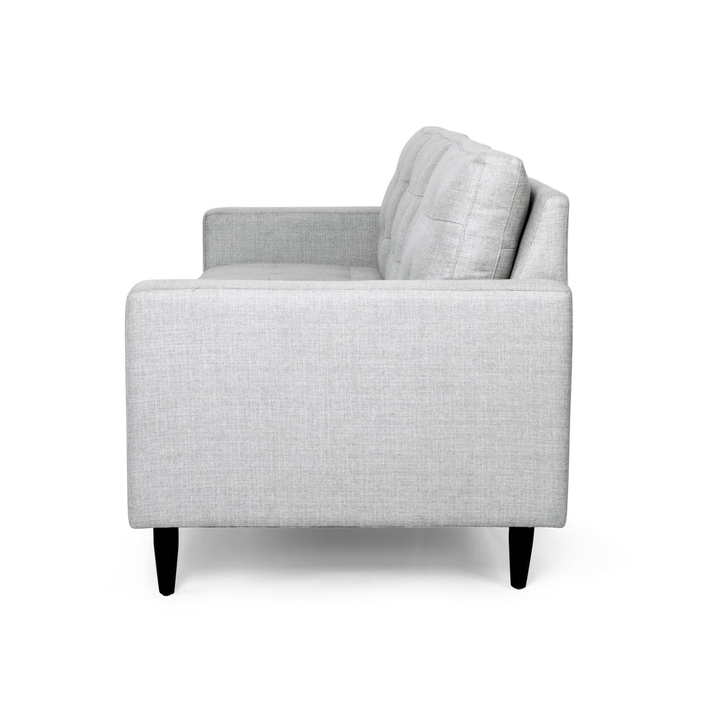 Tufted Fabric 3 Seater Sofa