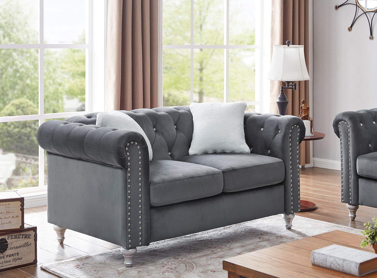102 Inch Modular L-Shaped Sofa with Storage, Black Linen Fabric Sectional