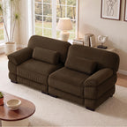 132'' Modular Sectional Sofa, 6-seat U-Shaped Cloud Couch for Living Room