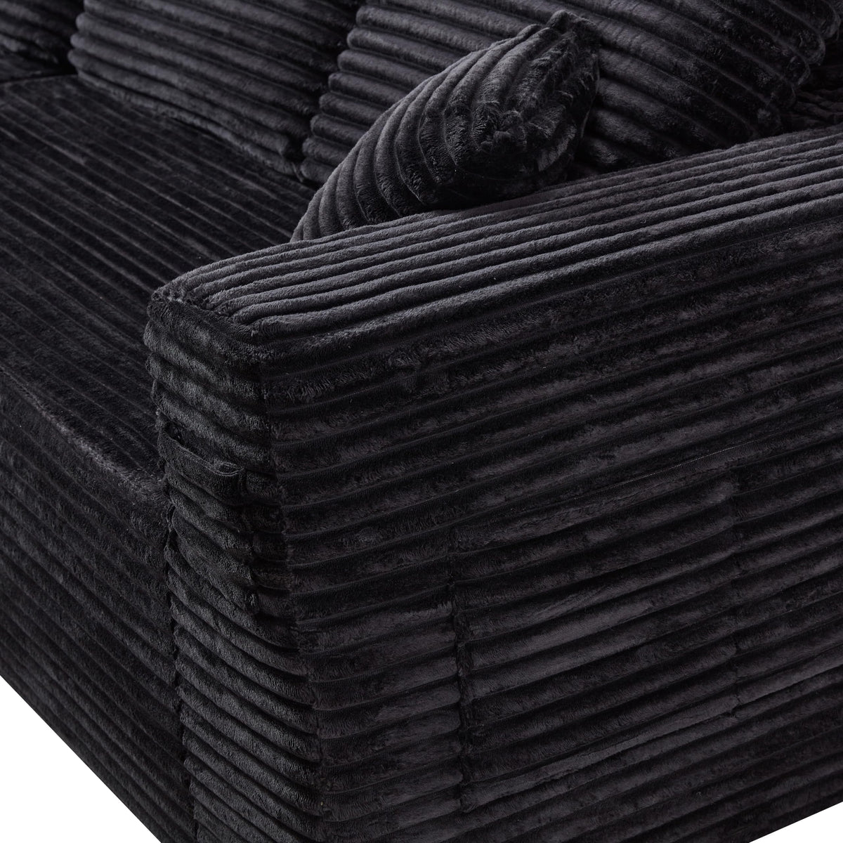 100.39" Modular Sectional Sofa with Flexible Layout, No Assembly Required