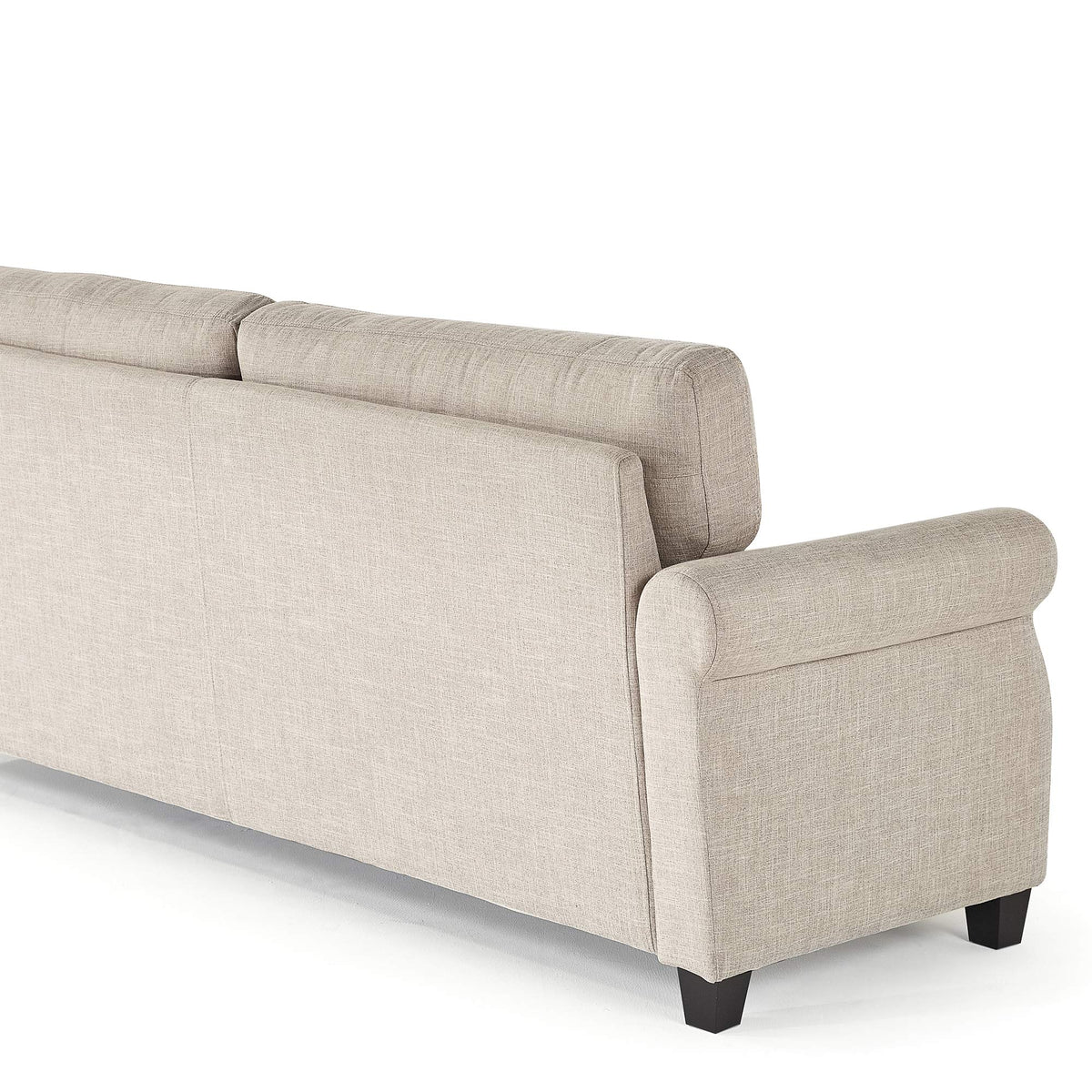 Zinus Josh Sofa Couch/Easy, Tool-Free Assembly, Beige