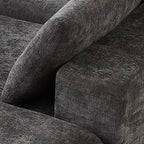 Tidyard Modern Chenille Cloud Sofa – Soft, Comfortable & Stylish Living Room Couch for Home, Apartment or Office Use – Easy to Combine, Durable Fabric with High-Density Sponge Fill