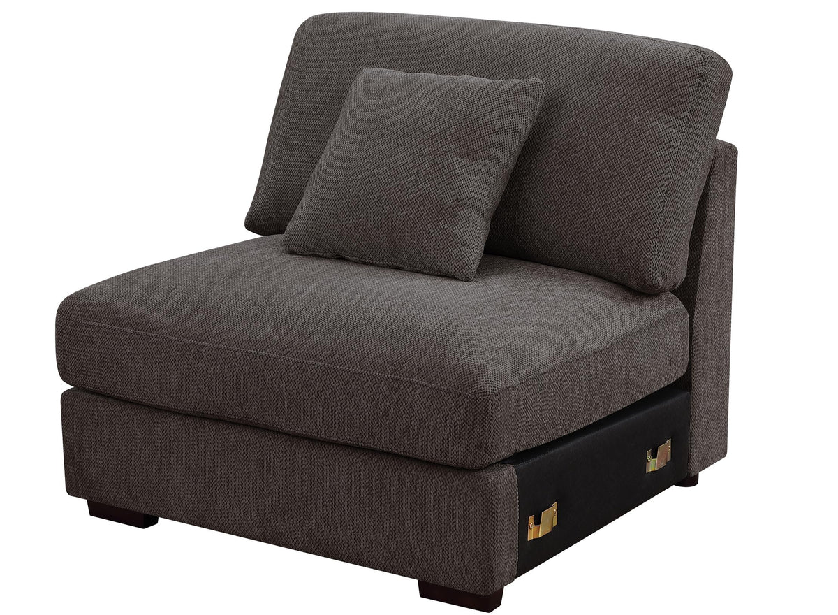 130 Inch Sectional Couch Modular Sofa with Ottoman Cloud Like Comfort 3 Seater Oversized Cloud Couch with Extra Large Chaise Chenille Fabric L Shaped Home Sofa for Living Room,Apartment(Gray)