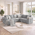 108 in L Shaped Modular Sofa