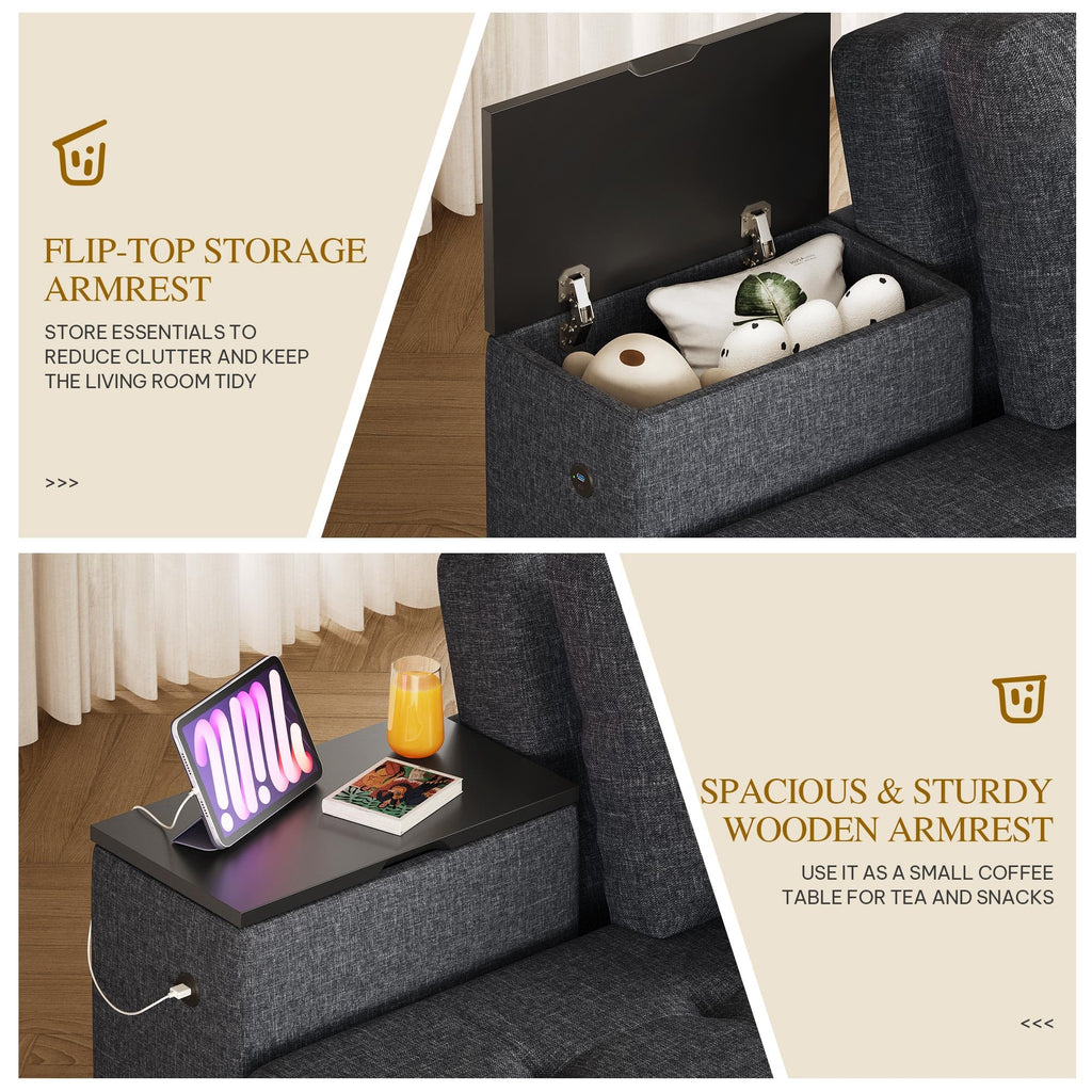 YITAHOME Queen Size Sleeper Sofa 62 20260918QWE62