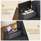 YITAHOME Queen Size Sleeper Sofa 62 20260918QWE62