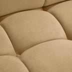 Tov Furniture Calliope Cafe Au Lait Performance Velvet Modular Sofa (Velvet, Brown)