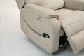 Tidyard Lounge Chair Recliner Sofa with Massage & Heat, Electric Lift Chair for Elderly, 180° Flat Lay, Remote Control, Cup Holder, Wireless Charging, 400 lb Capacity