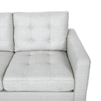 Tufted Fabric 3 Seater Sofa